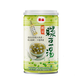 泰山 椰果绿豆汤 330g